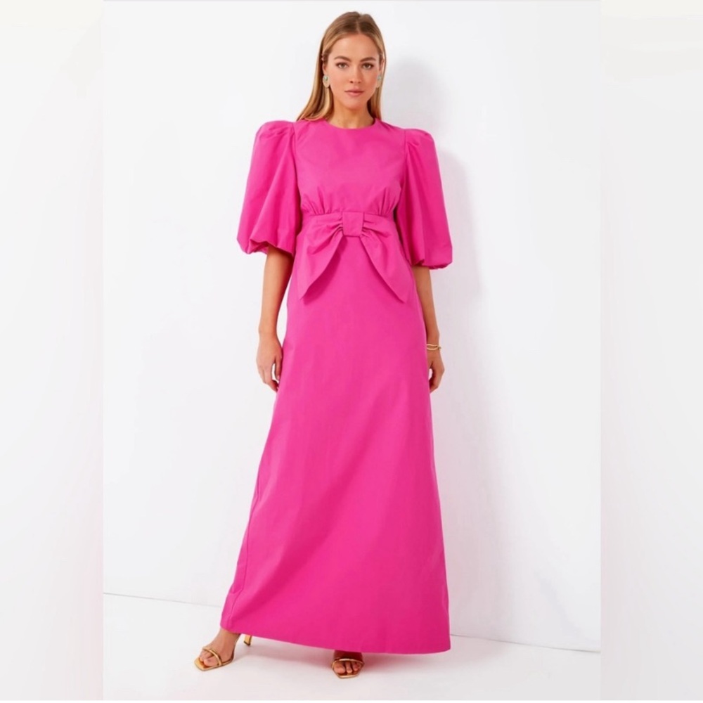 ADRIANA DEGREAS Cherry Bomb Long Dress! Size Medium. Bought from Tuckernuck